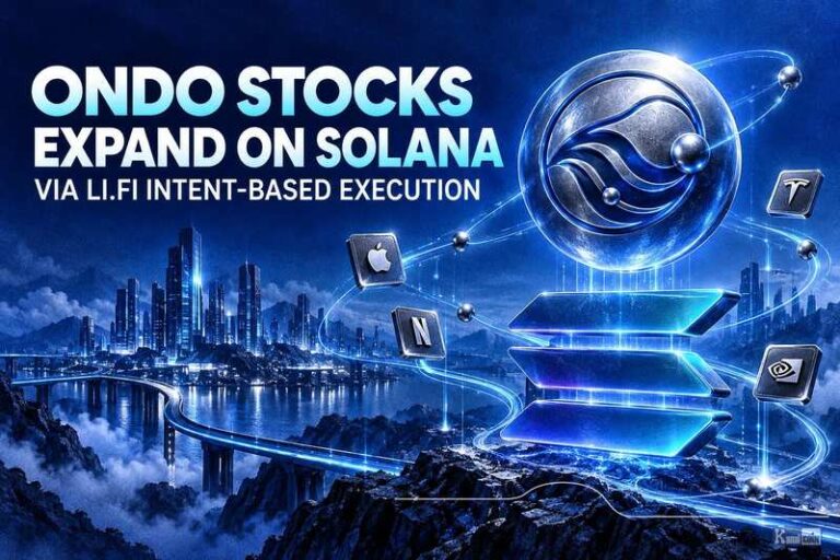 Ondo Stocks Expand on Solana via LI.FI Intent-Based Execution