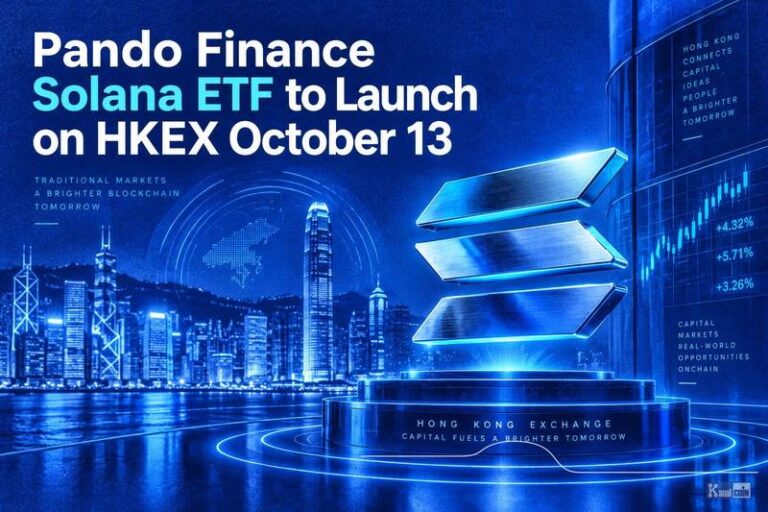 Pando Finance Solana ETF to Launch on HKEX October 13
