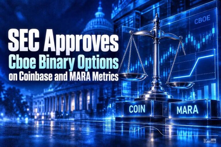 SEC Approves Cboe Binary Options on Coinbase and MARA Metrics