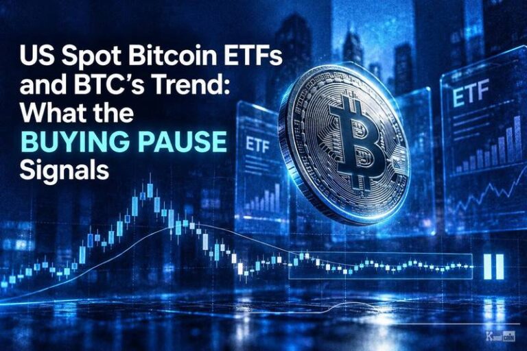 US Spot Bitcoin ETFs and BTC's Trend: What the Buying Pause Signals