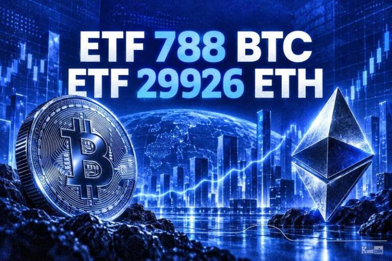 美国比特币ETF净流出788枚BTC，以太坊ETF流出29926枚ETH